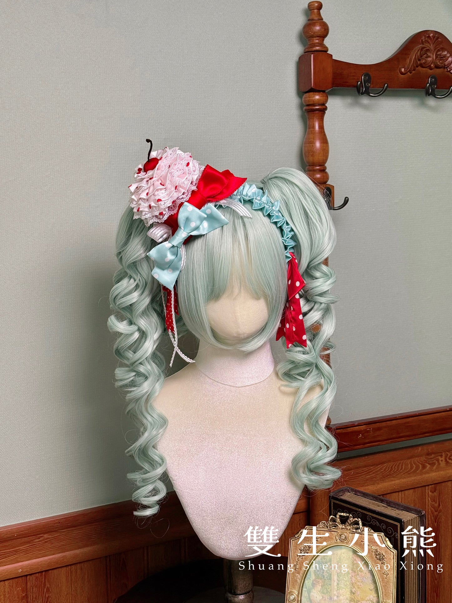 【受注予約~9/25】Eat Cake アクセサリー【双生小熊】