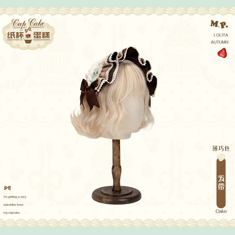 【受注予約~1/26】CupCakes アクセサリー【花与珍珠匣】