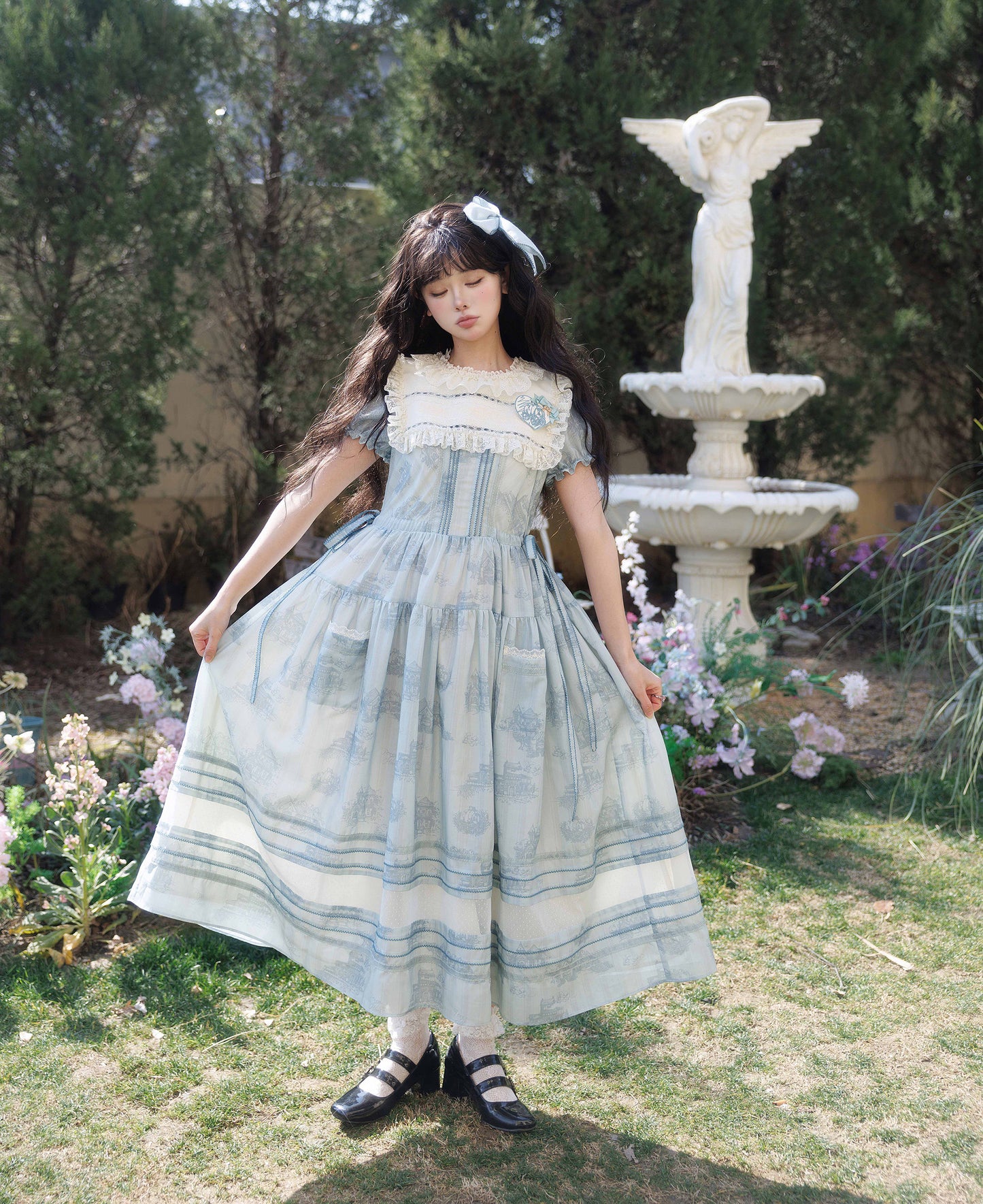 【受注予約~4/15】Penny's Cottage ワンピース【Penny House】