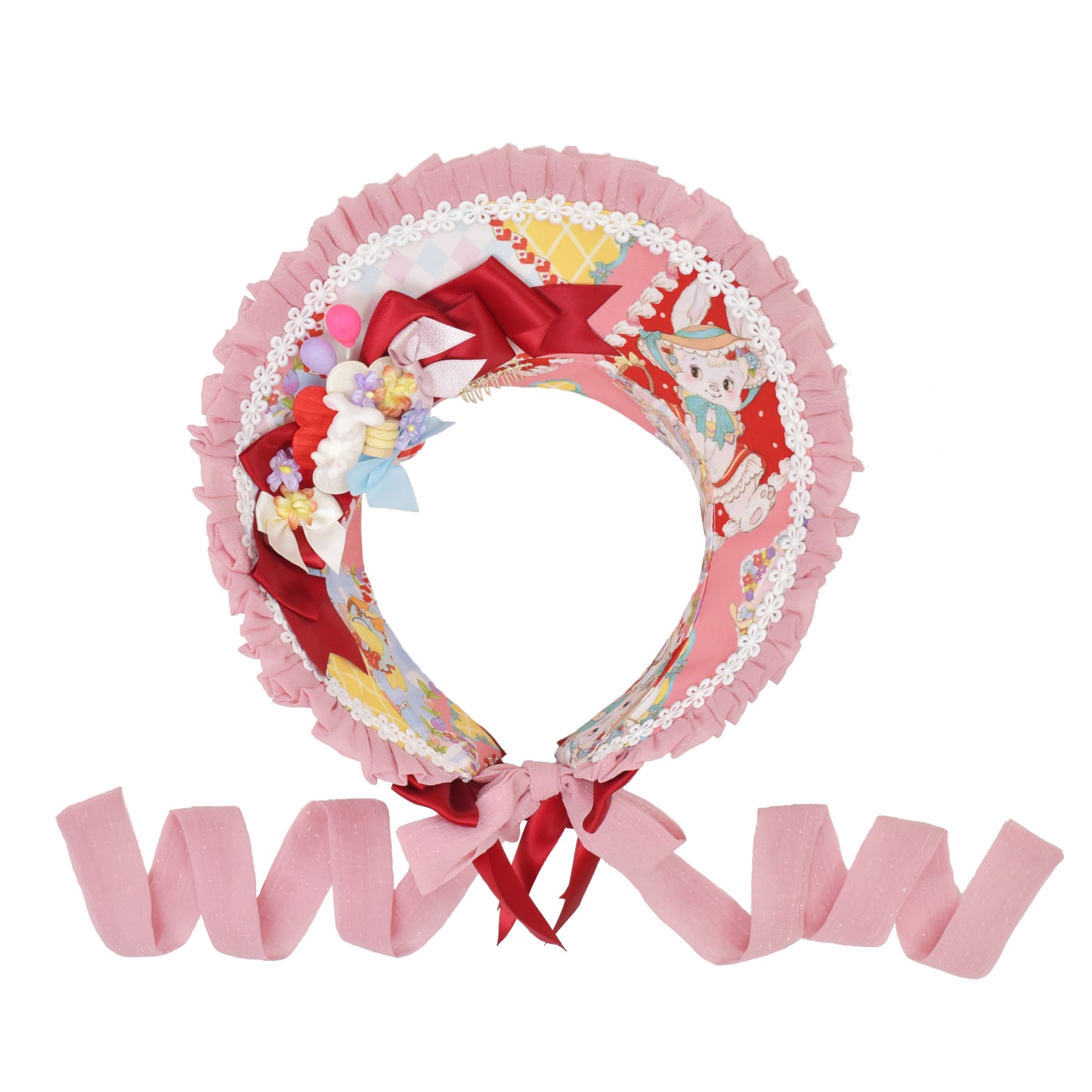 【受注予約~2/25】RETRO FLOWER エプロン・アクセサリー【南十字宇宙洋服社】