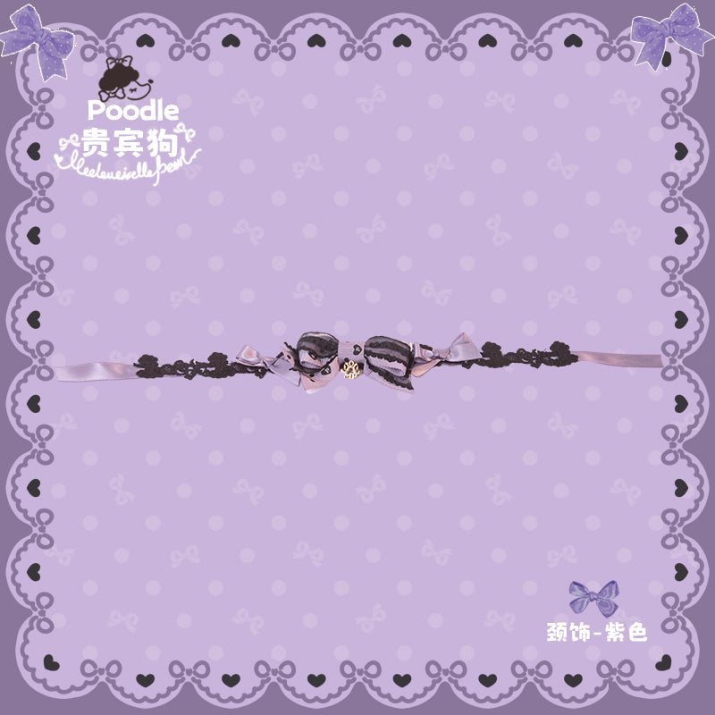 【受注予約~9/8】Chinese Dog アクセサリー【花与珍珠匣】