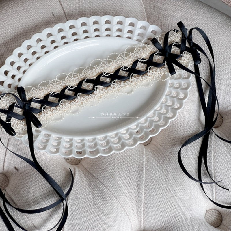 リボンテールヘッドドレス【妹抖手作工作屋】