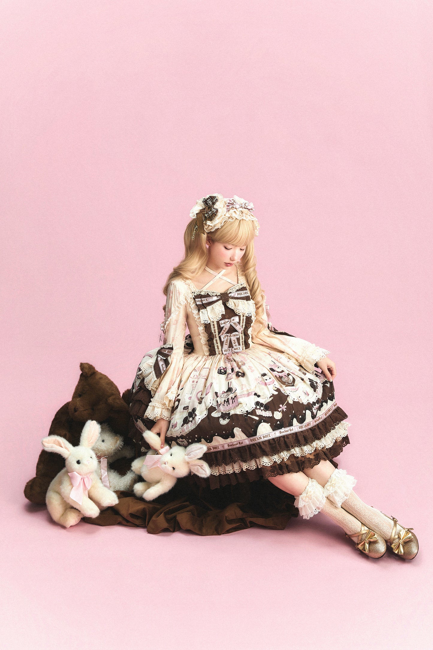 【受注予約~1/28】Ollie Ollie ワンピース・ジャンパースカート・ブラウス【Dream Doll】