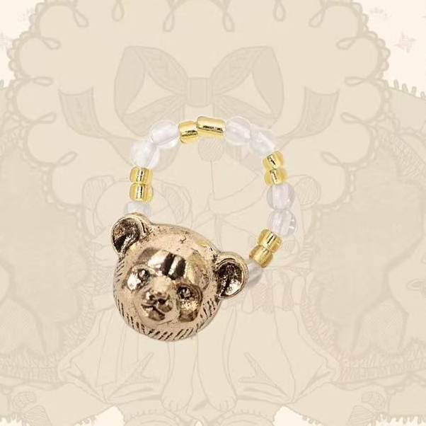 【受注予約~5/14】Antique Bear Shop アクセサリー【黒眼窩診療室】