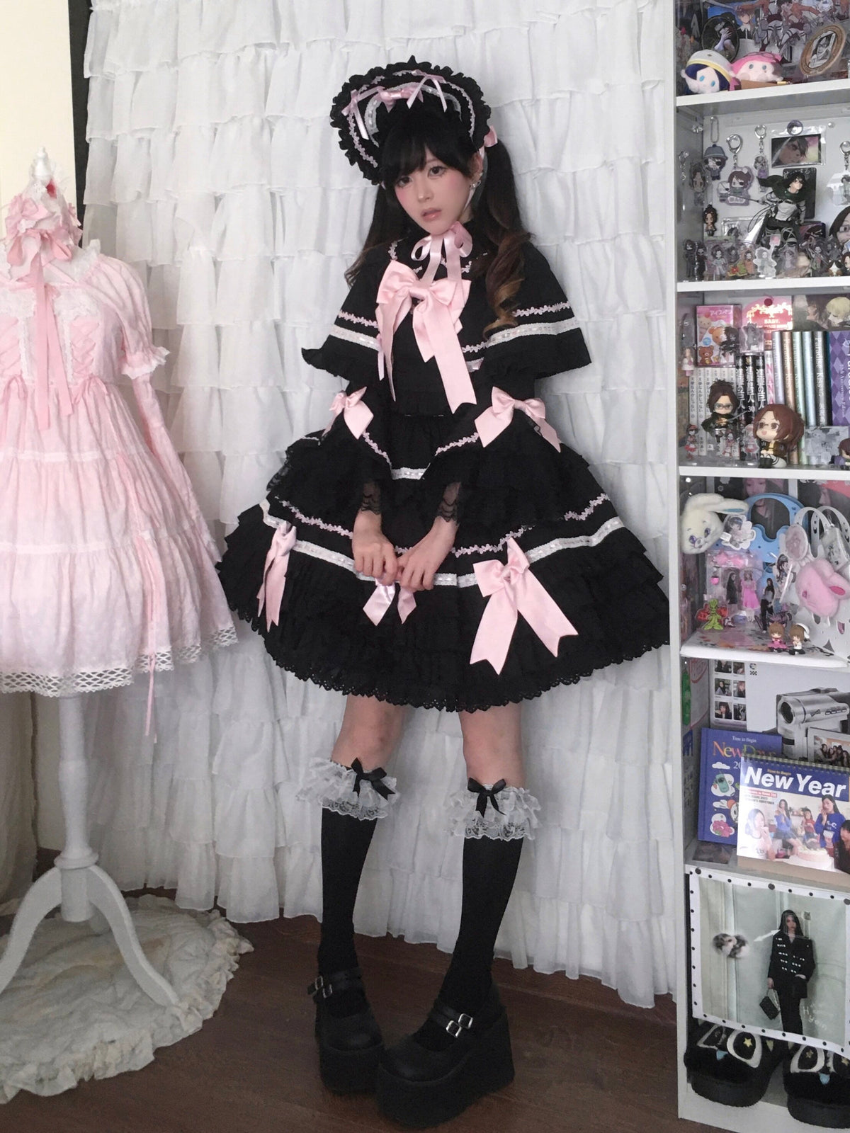 【受注予約~10/14】Labirinthe Doll 3.0 ジャンパースカート・ブラウス・ケープセット【MQ】