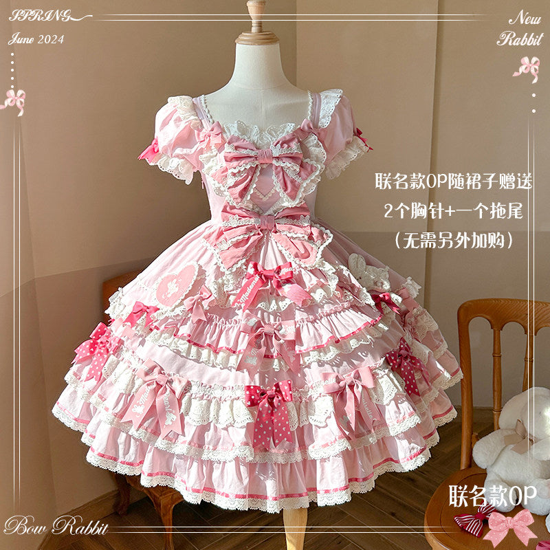 Bow Rabbit ワンピース【Melliflorpearl】