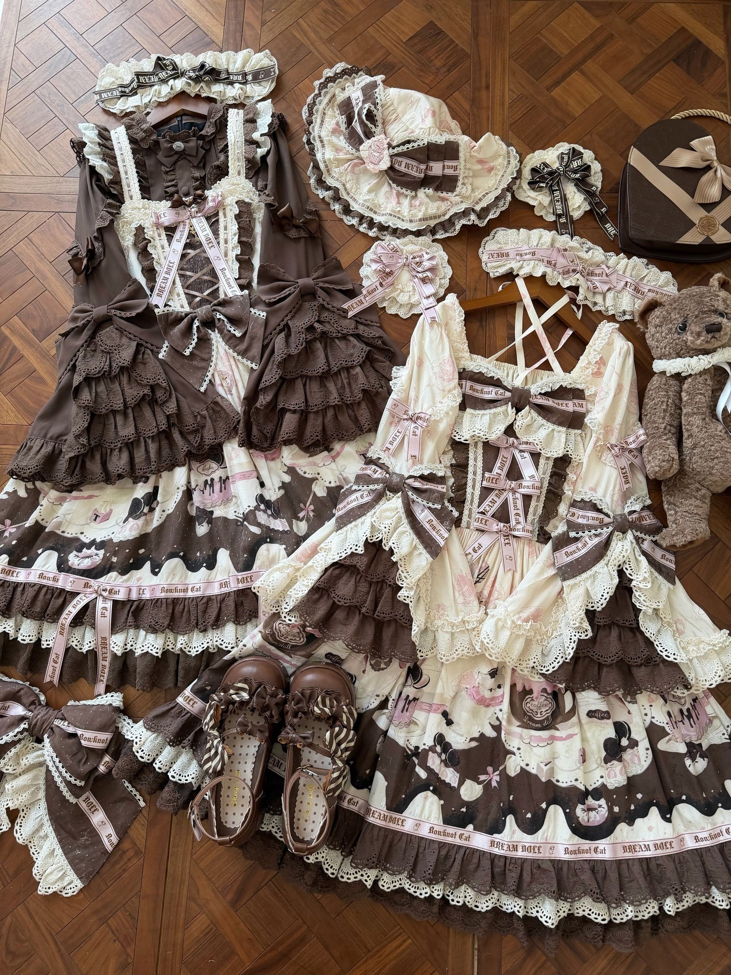 【受注予約~1/28】Ollie Ollie ワンピース・ジャンパースカート・ブラウス【Dream Doll】