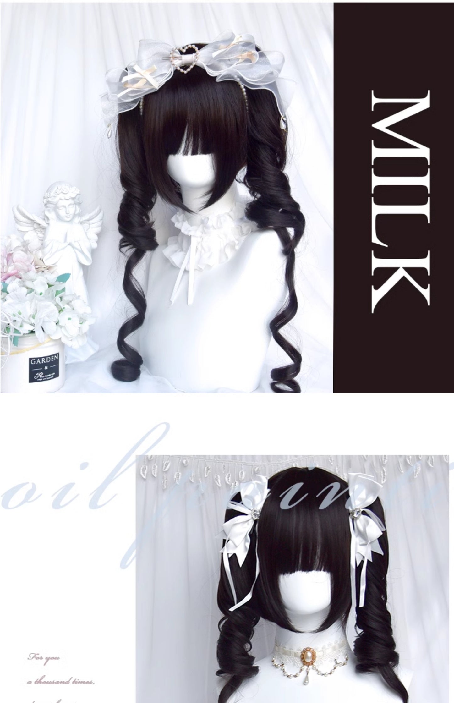 ツインロールウィッグ(60cm)【SINWAVY】