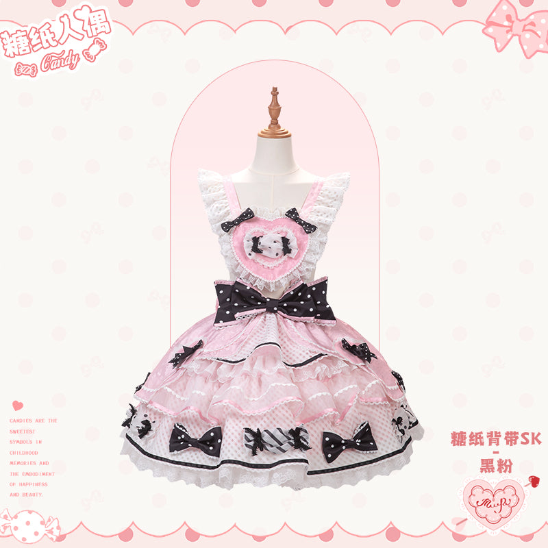 【受注予約~12/8】Candy Wrapper トップス・スカート【花与珍珠匣】