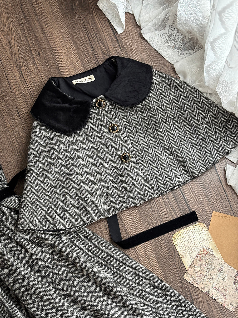 【受注予約~11/30】Earl Gray Tea 2.0 ケープ・アクセサリー【Miss Cube】