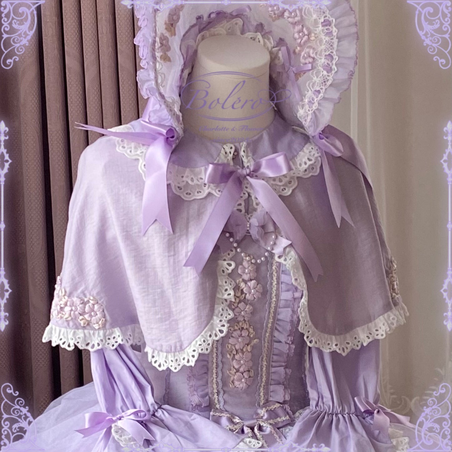 【受注予約~10/15】Bouquet Charlotte ケープ・アクセサリー【Bolelo】