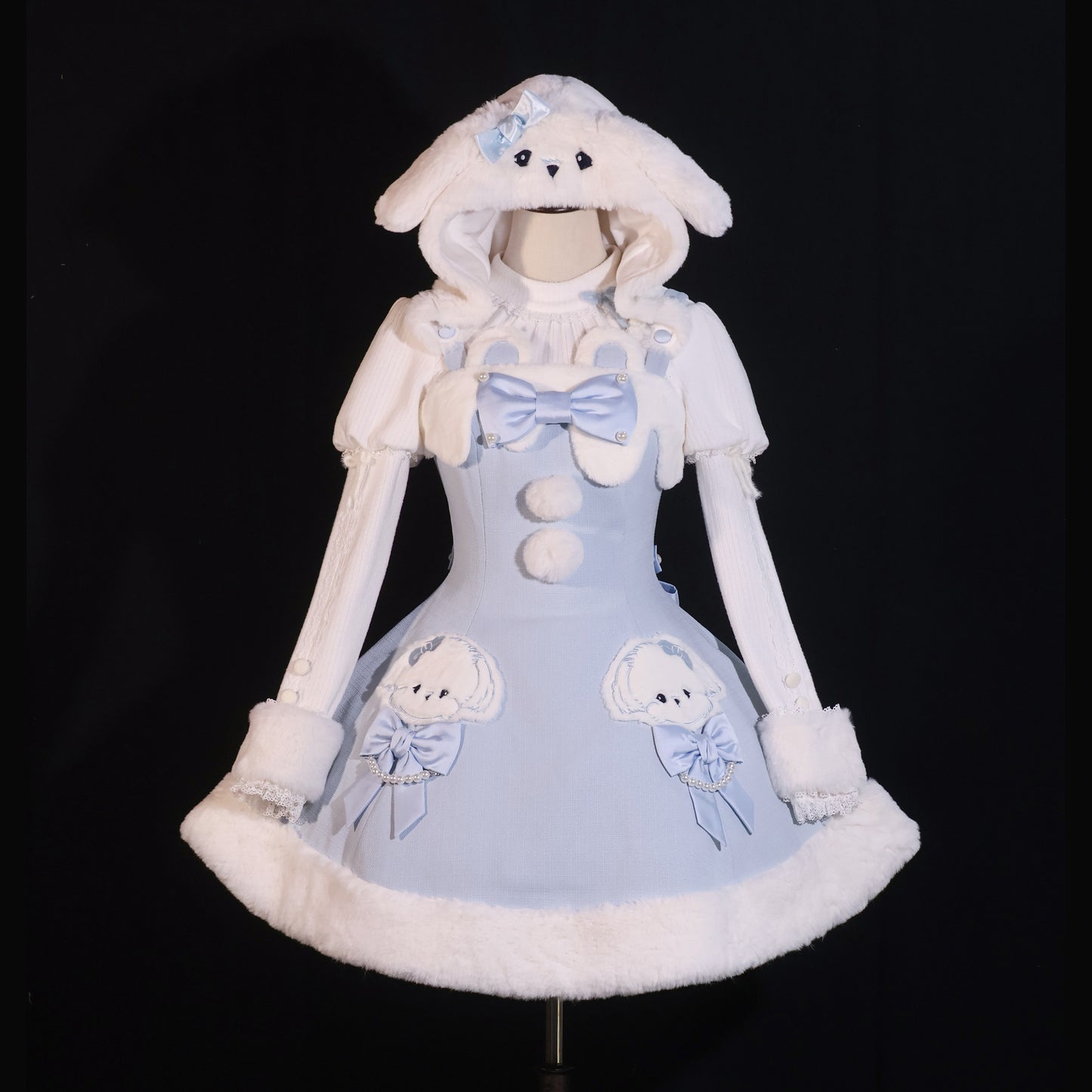 【受注予約~10/20】Champs Messenger ジャンパースカート・インナートップス【LizBird】