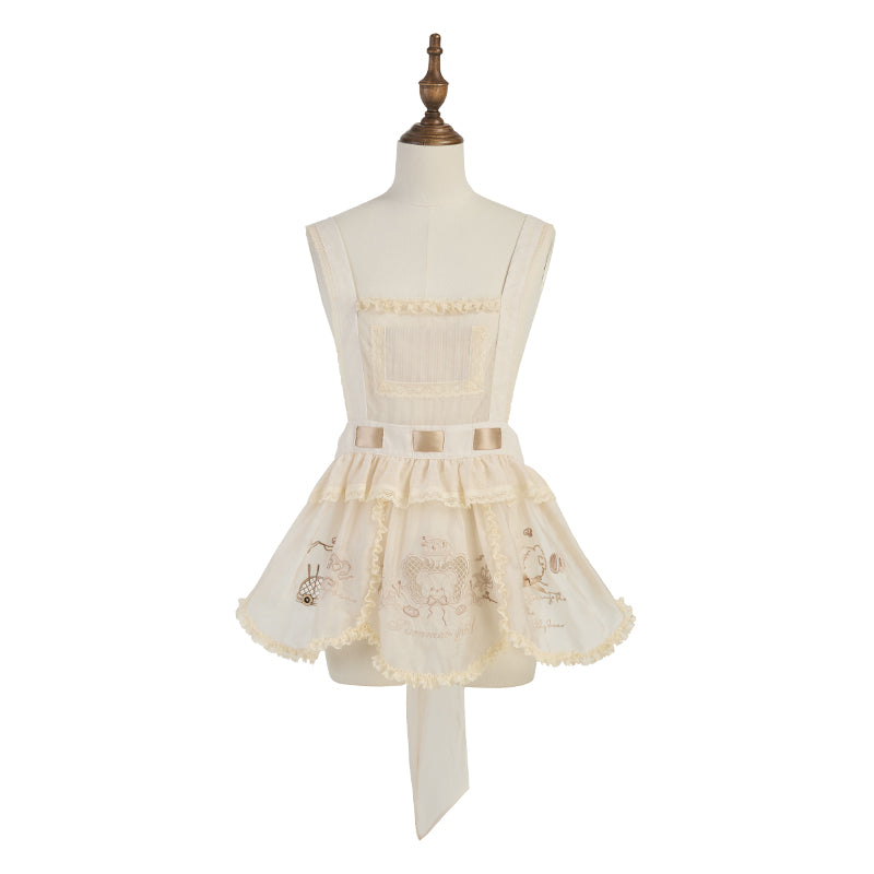 [Pre-orders until March 5th] Bear Museum Apron [Midsummer Story]