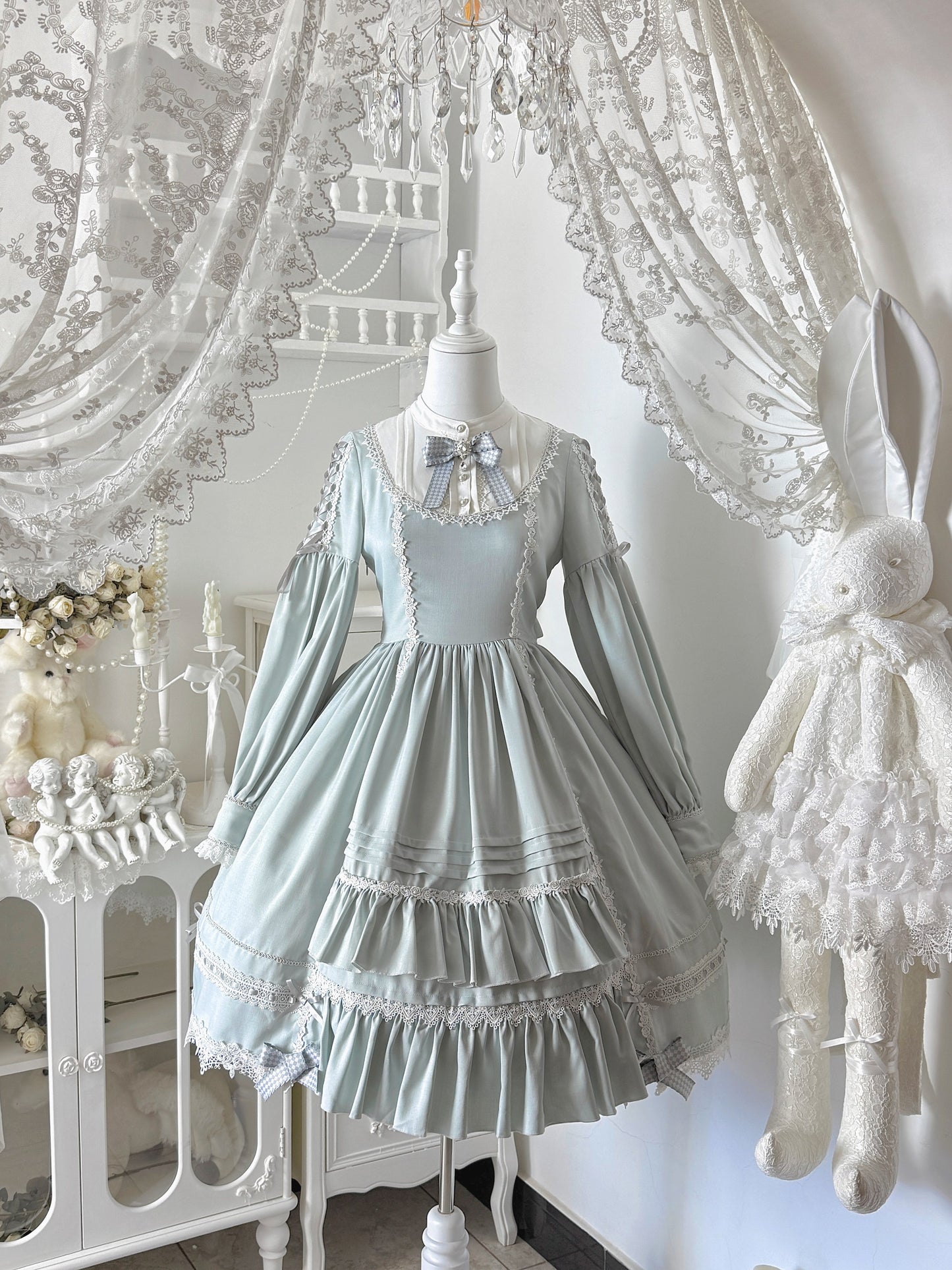 【受注予約~10/16】Dolls Night ワンピース【Flower Banquet】