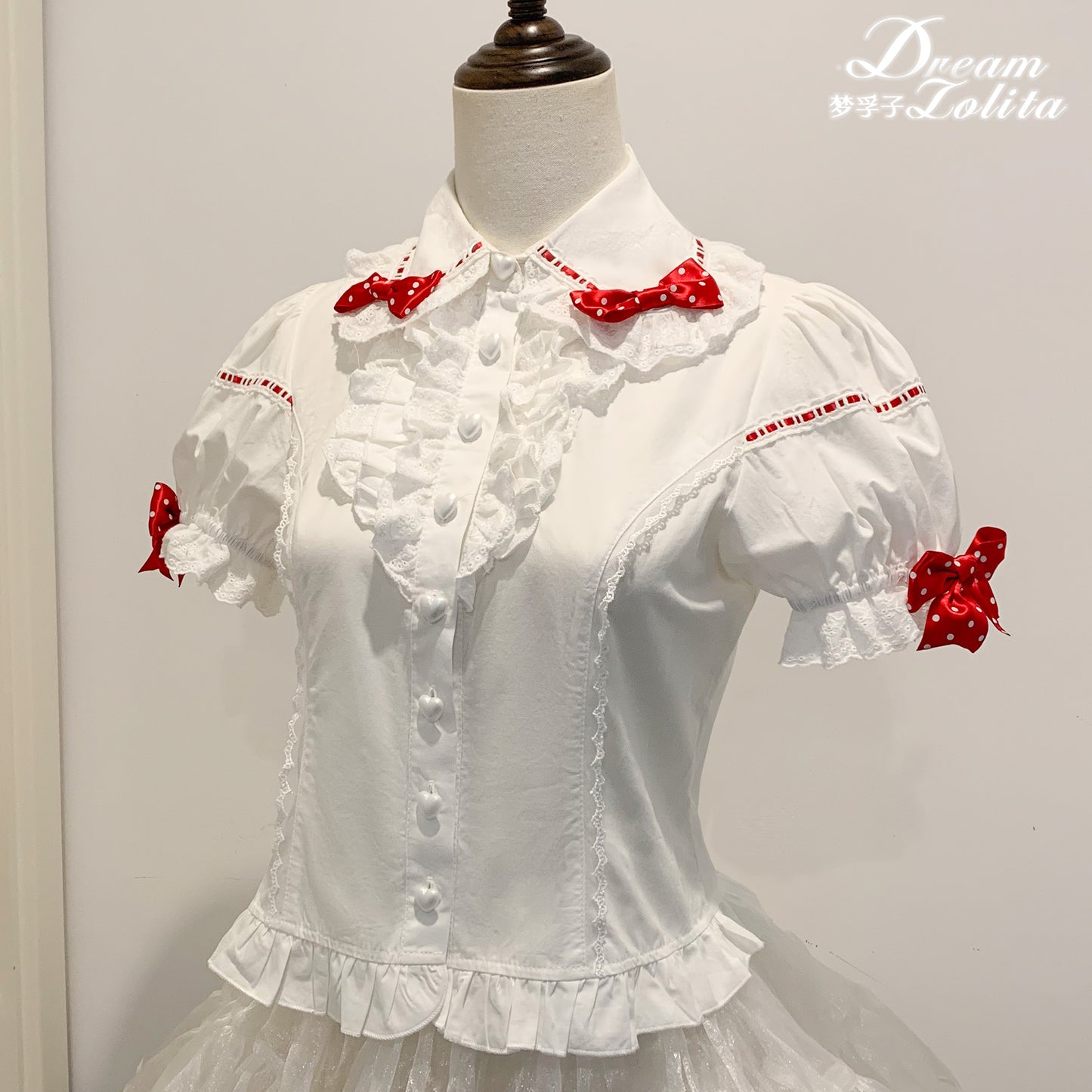 Strawberry Cream ブラウス【Dream Lolita】