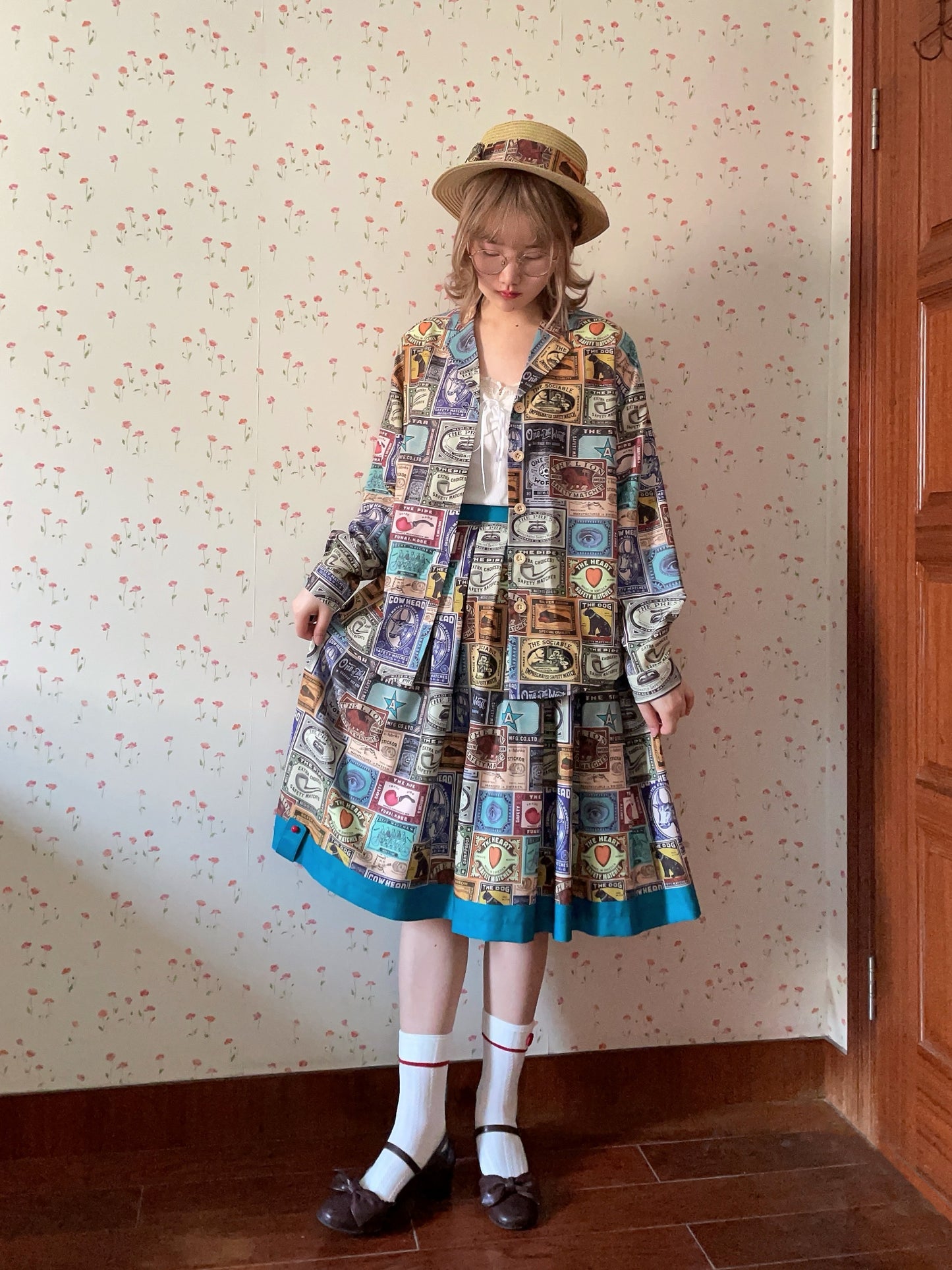 Antique Labels スカート【Miss Cube】