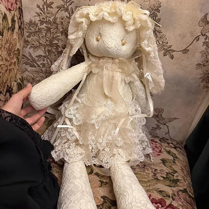 レースうさちゃんバッグ・お洋服【LUCKY BABY】