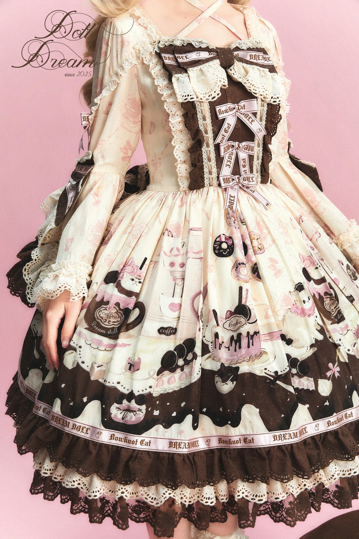 【受注予約~1/28】Ollie Ollie ワンピース・ジャンパースカート・ブラウス【Dream Doll】