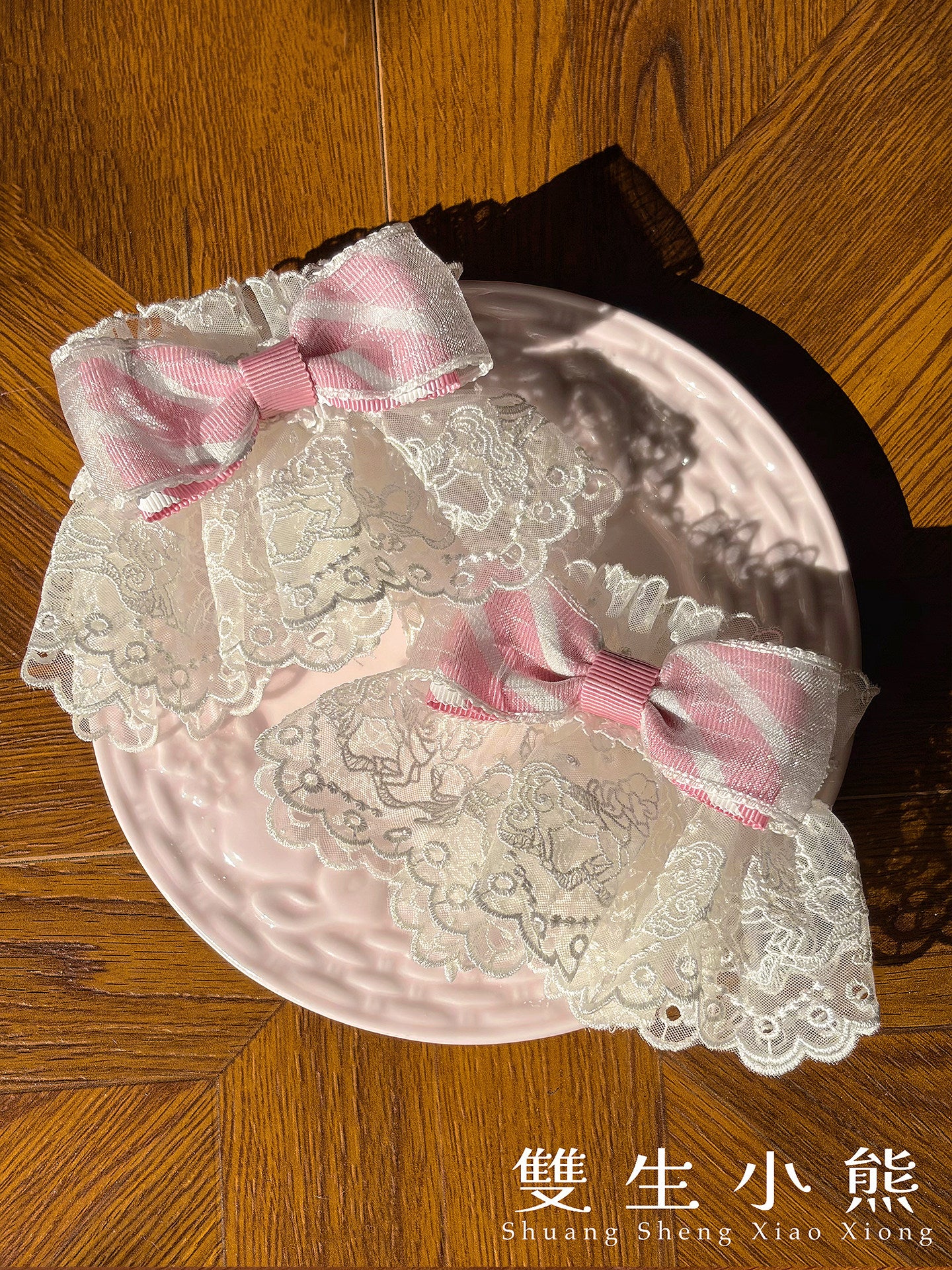 【受注予約~4/27】Pastel Macarons アクセサリー【双生小熊】