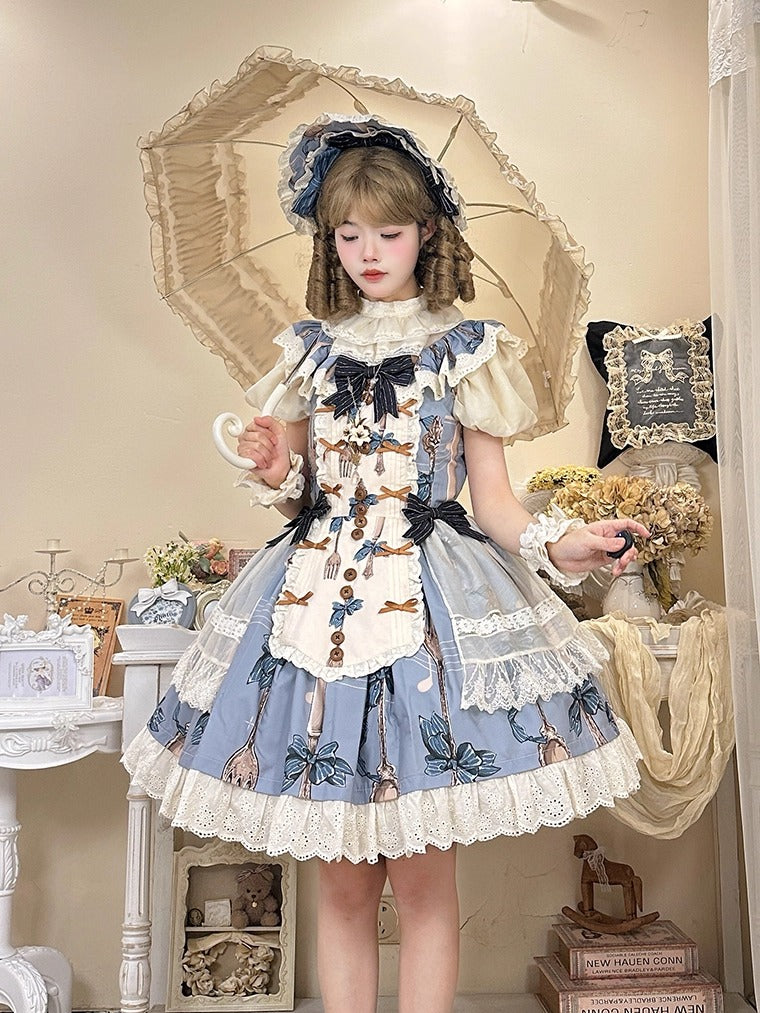 【受注予約~8/28】Witch's Dinner ワンピース・ジャンパースカート【Milu Forest】