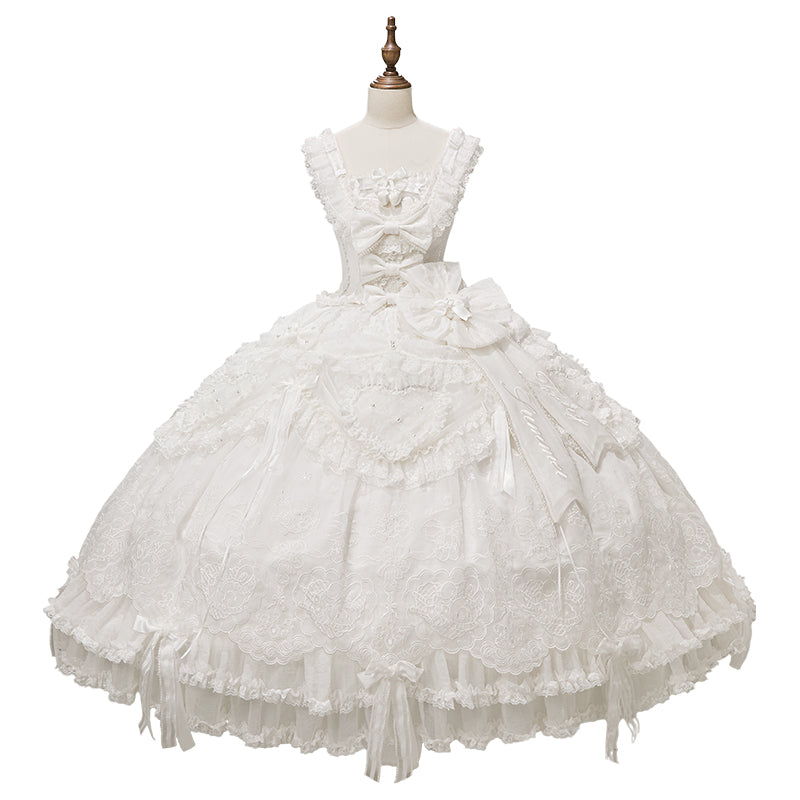 【受注予約~8/28】Strawberry momo Party ジャンパースカートセット(ウェディングver.)【仲夏物語】