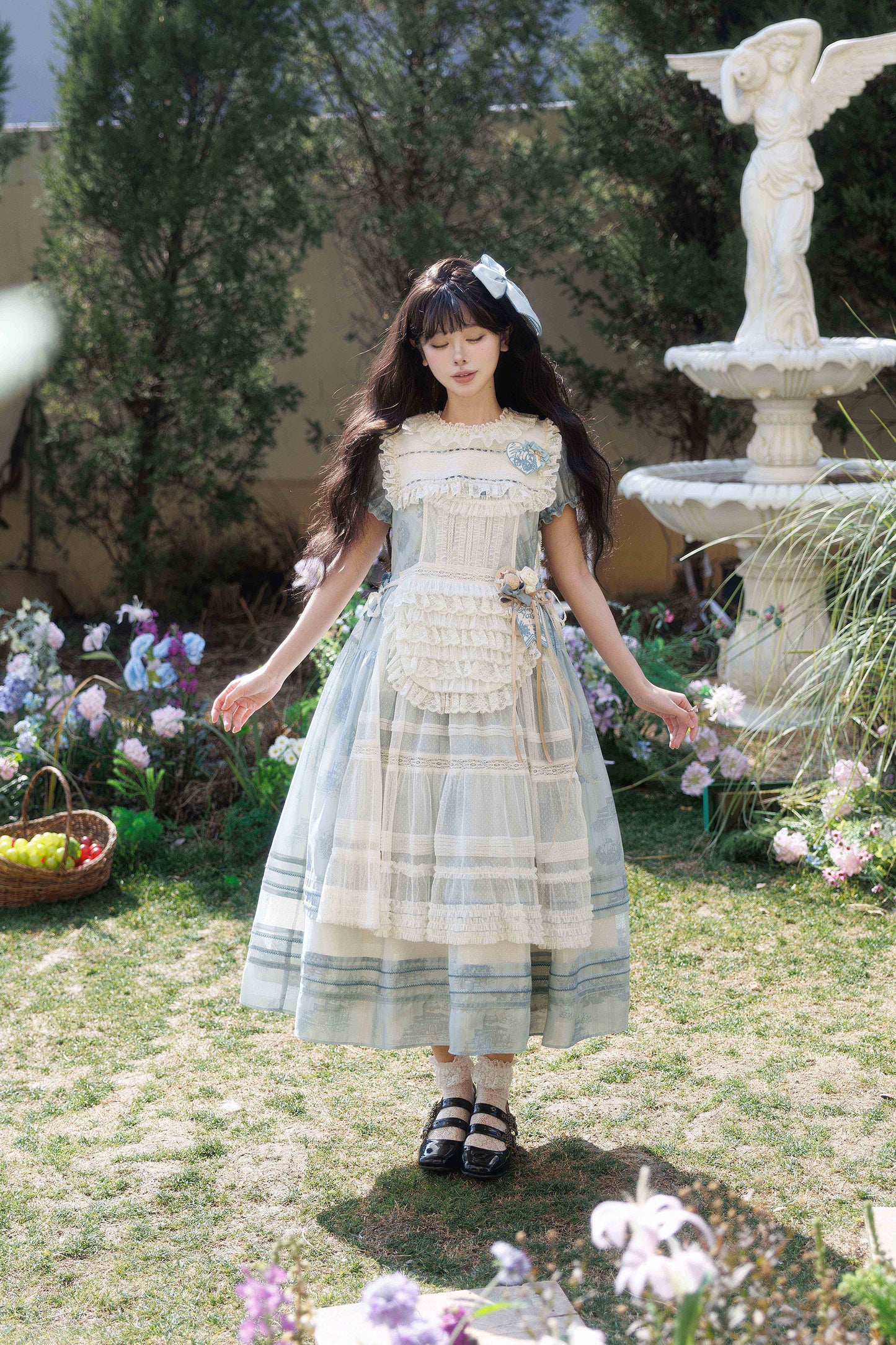 【受注予約~4/15】Penny's Cottage ワンピース【Penny House】