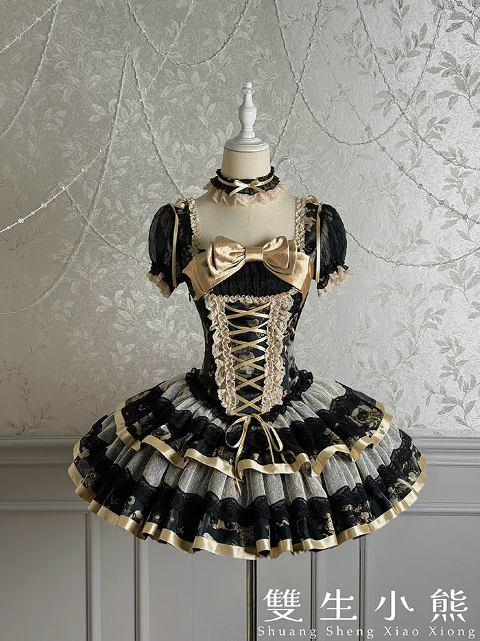 【受注予約~9/11】Gilded Dream ワンピース【双生小熊】