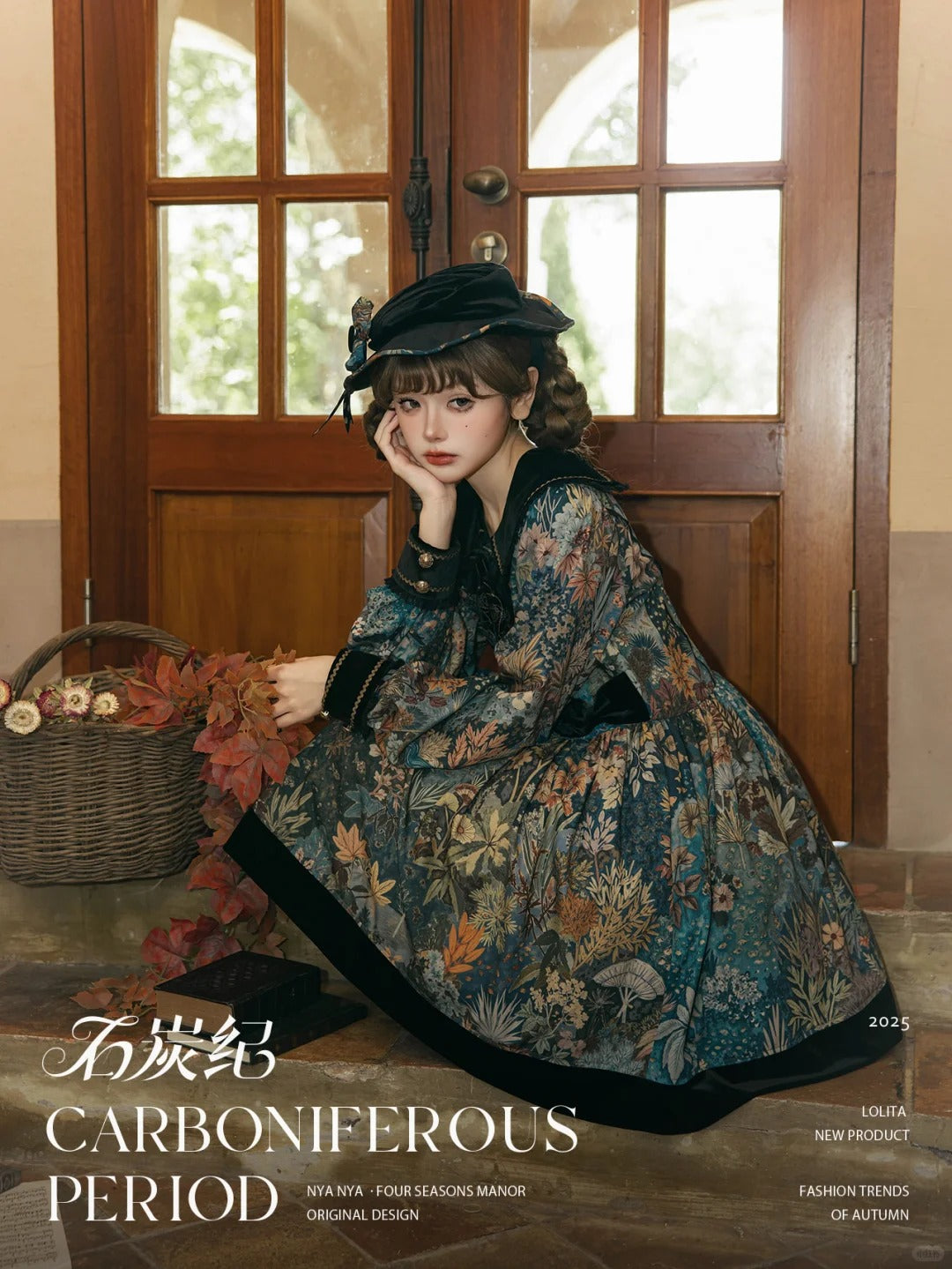 【受注予約~10/29】石炭紀 ワンピース・ジャンパースカート・ブラウス【NyaNya】