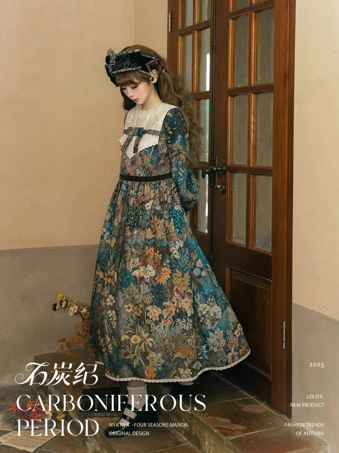 【受注予約~10/29】石炭紀 ワンピース・ジャンパースカート・ブラウス【NyaNya】