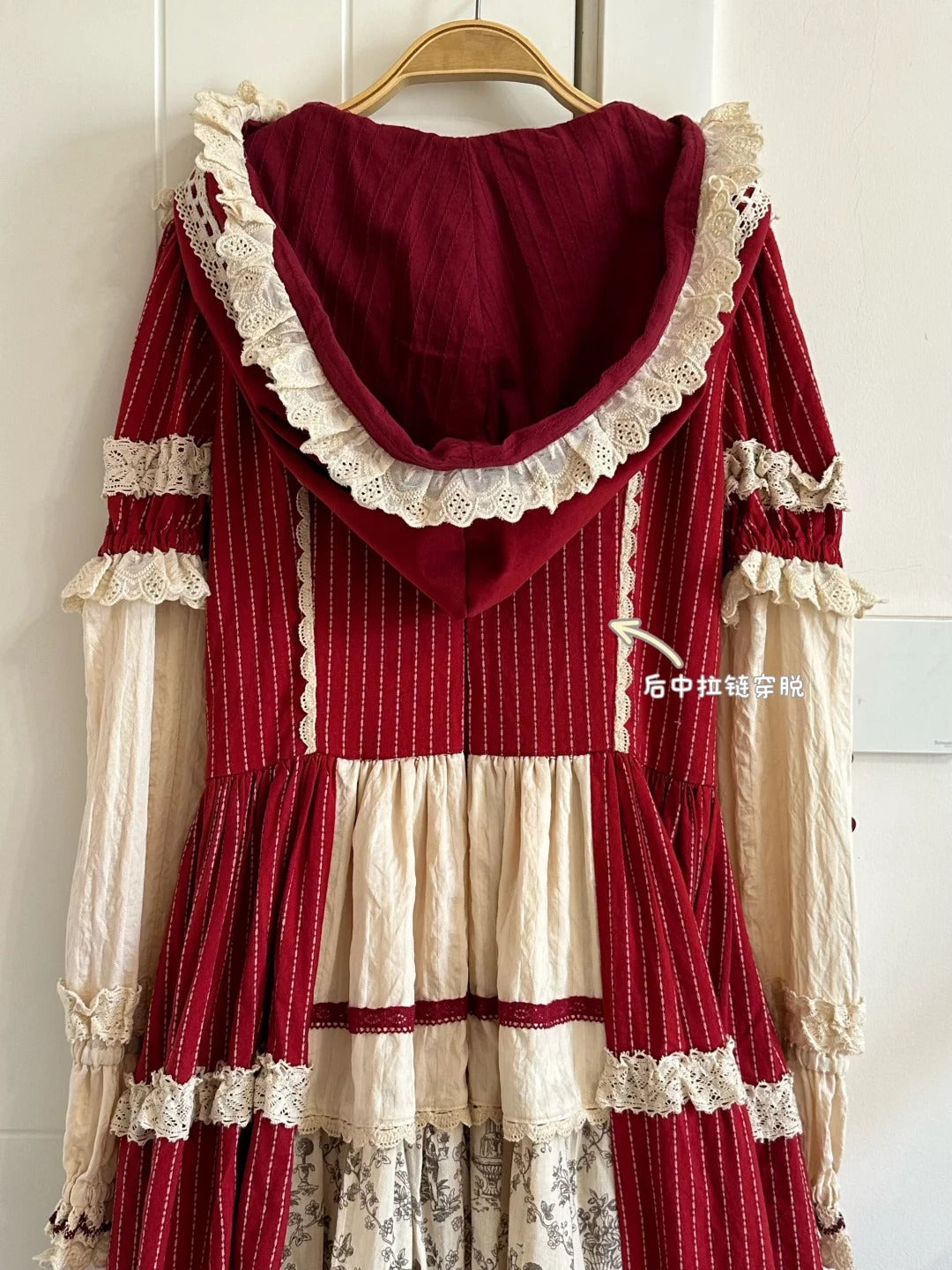 【受注予約~4/27】森の赤ずきんちゃん ワンピース・ジャンパースカートセット【Peony】