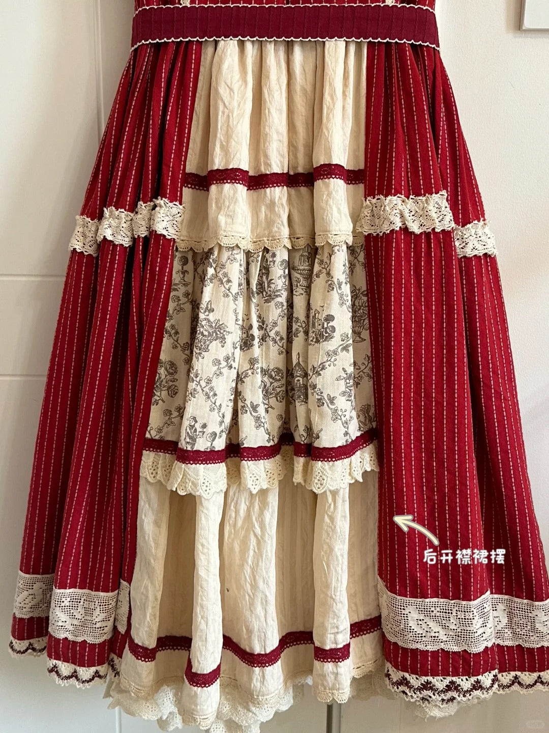 【受注予約~4/27】森の赤ずきんちゃん ワンピース・ジャンパースカートセット【Peony】