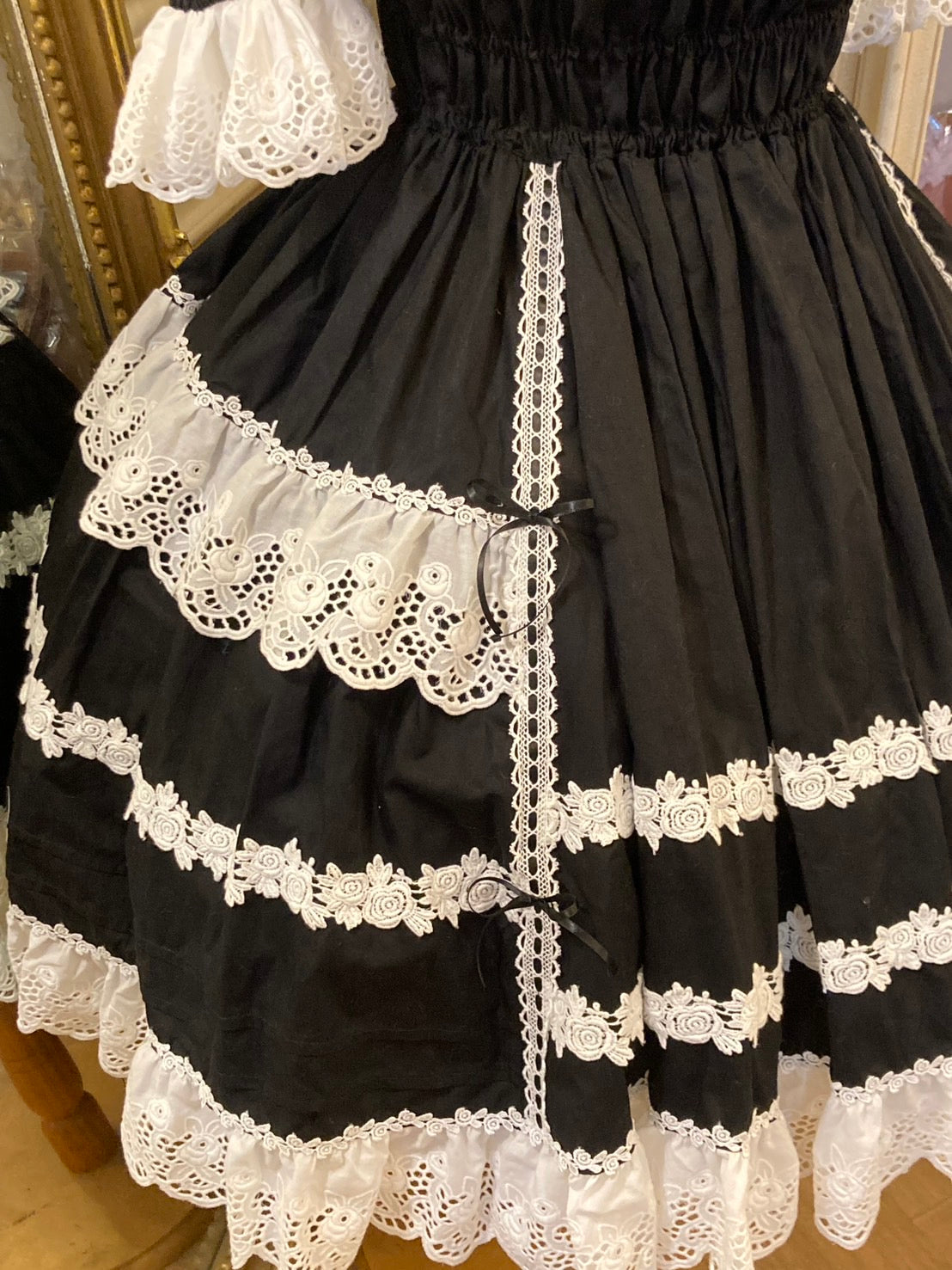 【受注予約~10/5】Rose Bouquet フルシャーリングワンピース【Baroque】