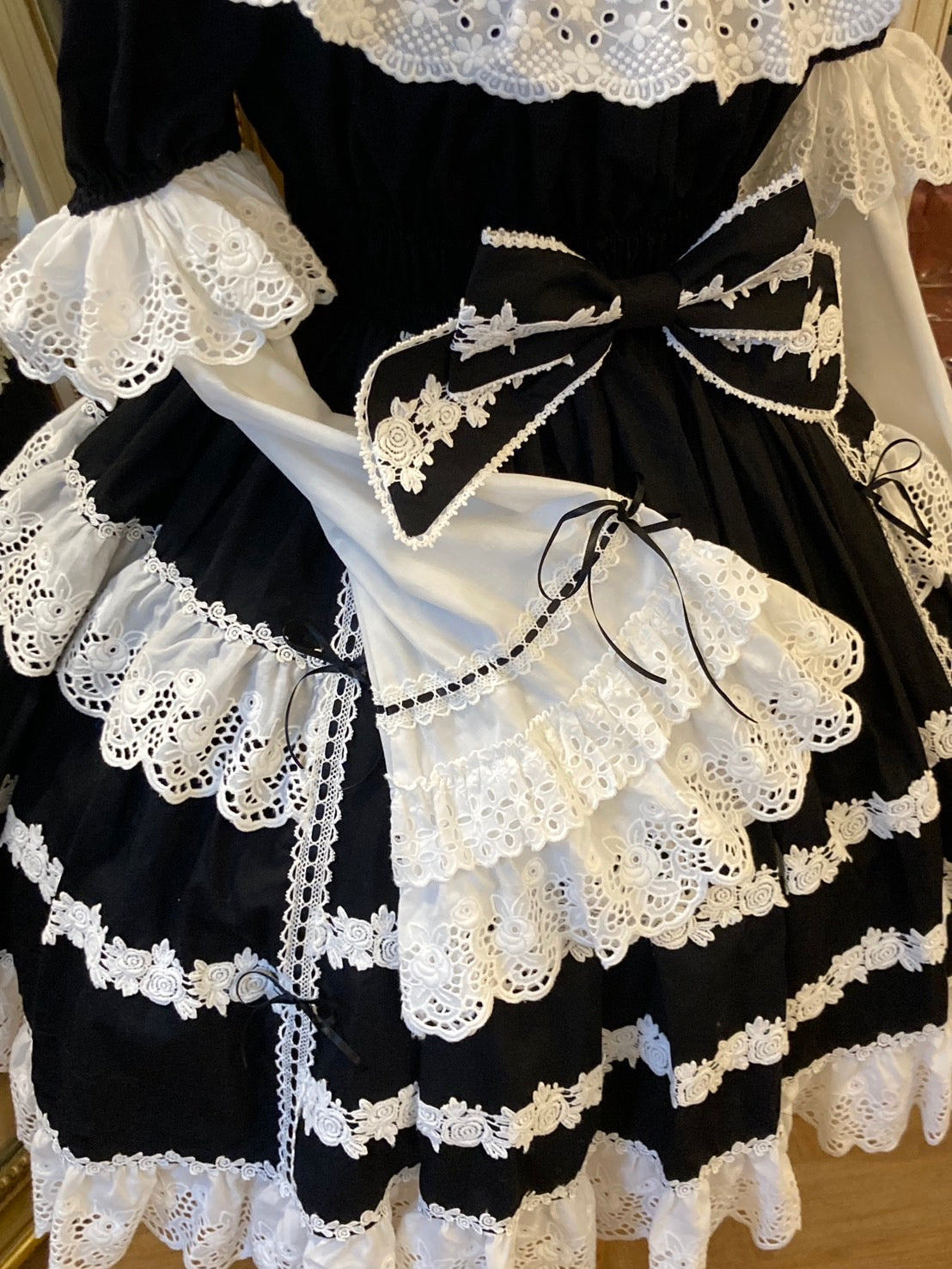 【受注予約~10/5】Rose Bouquet フルシャーリングワンピース【Baroque】