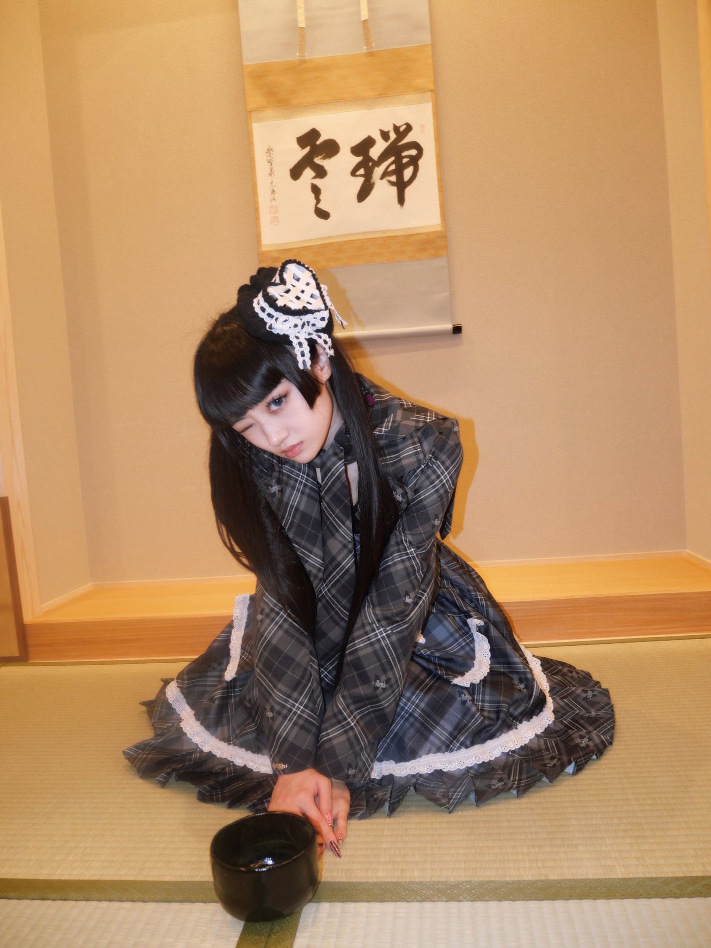 【受注予約~10/30】Tartan Girl Dress【Morpho】