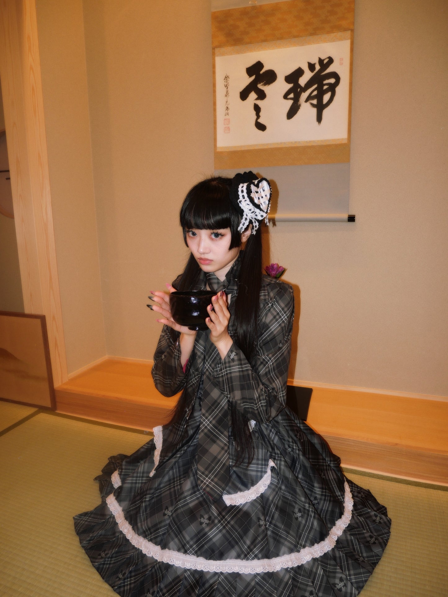 【受注予約~10/30】Tartan Girl Dress【Morpho】