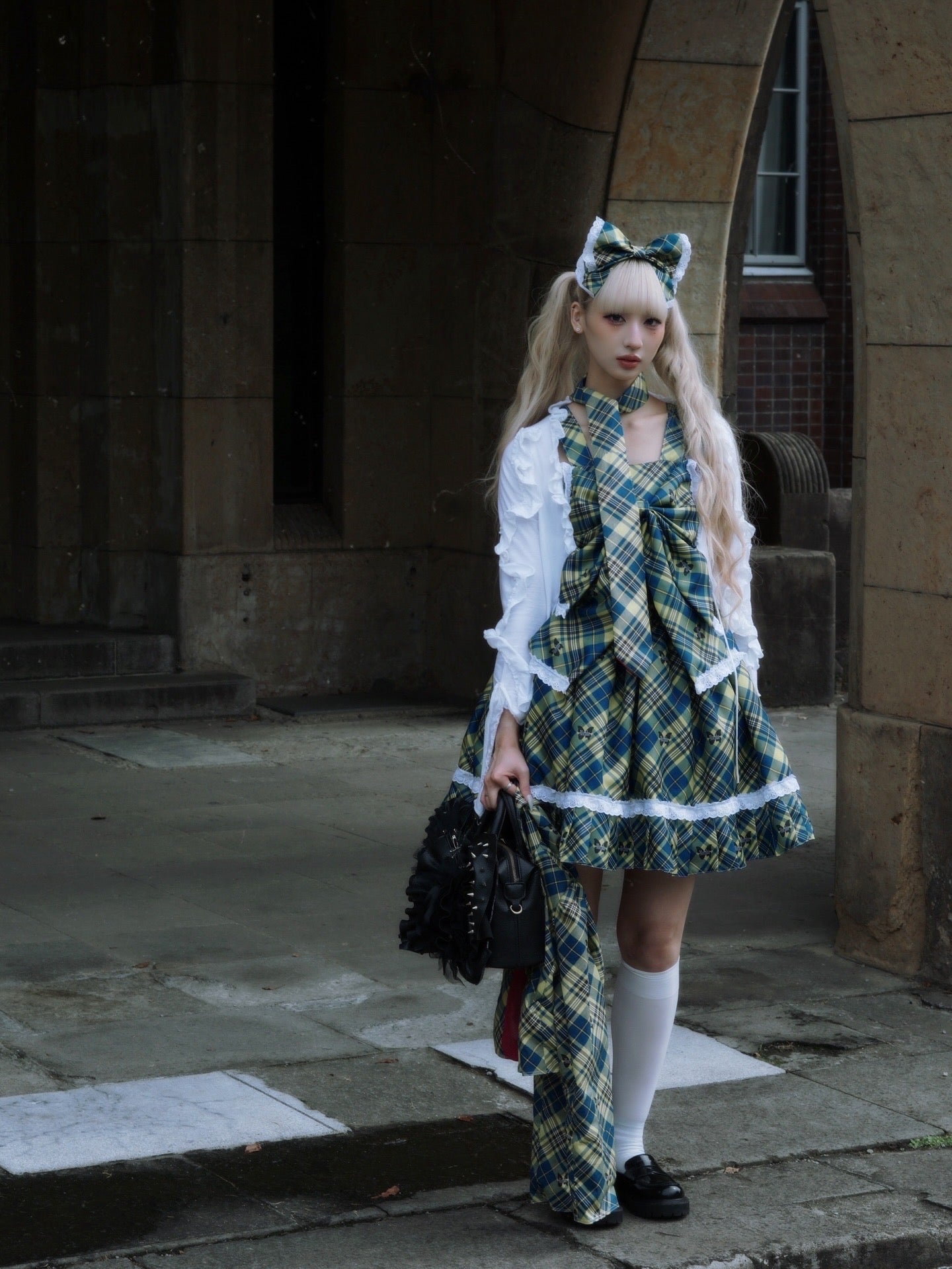 【受注予約~10/30】Tartan Girl Dress【Morpho】