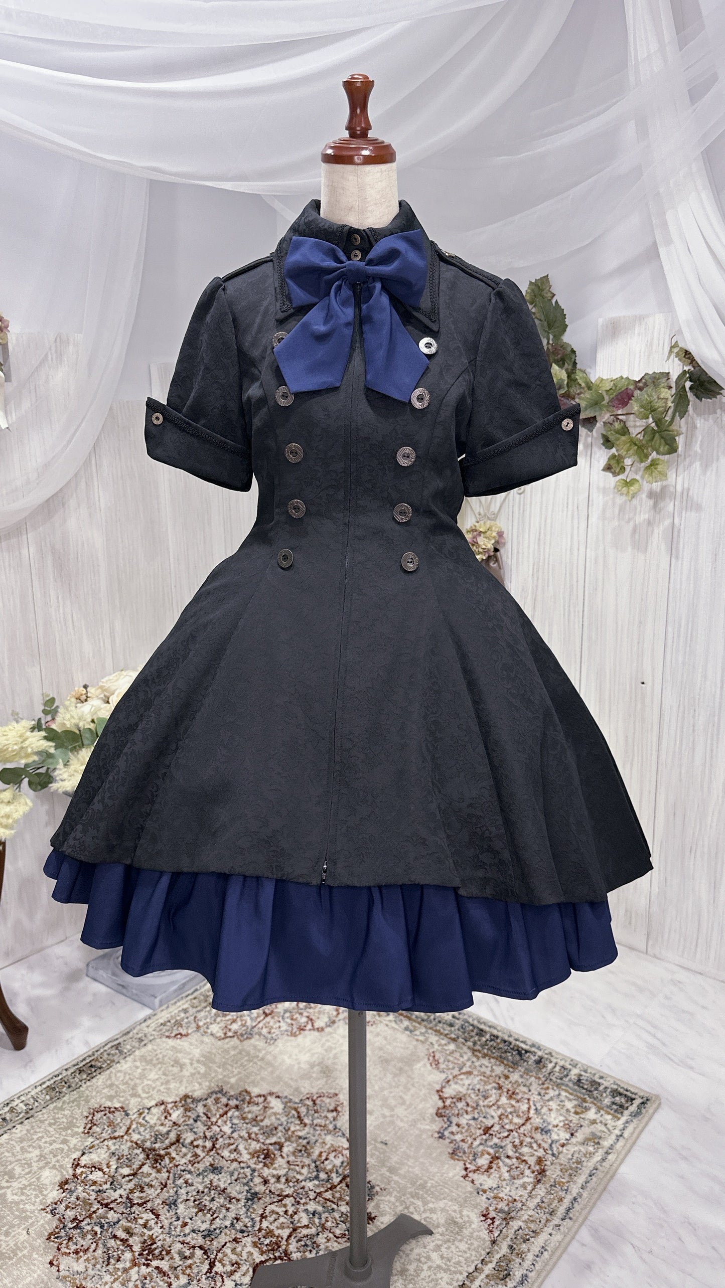 メイファス スカート付きワンピース(ジャガード)【Atelier BOZ】