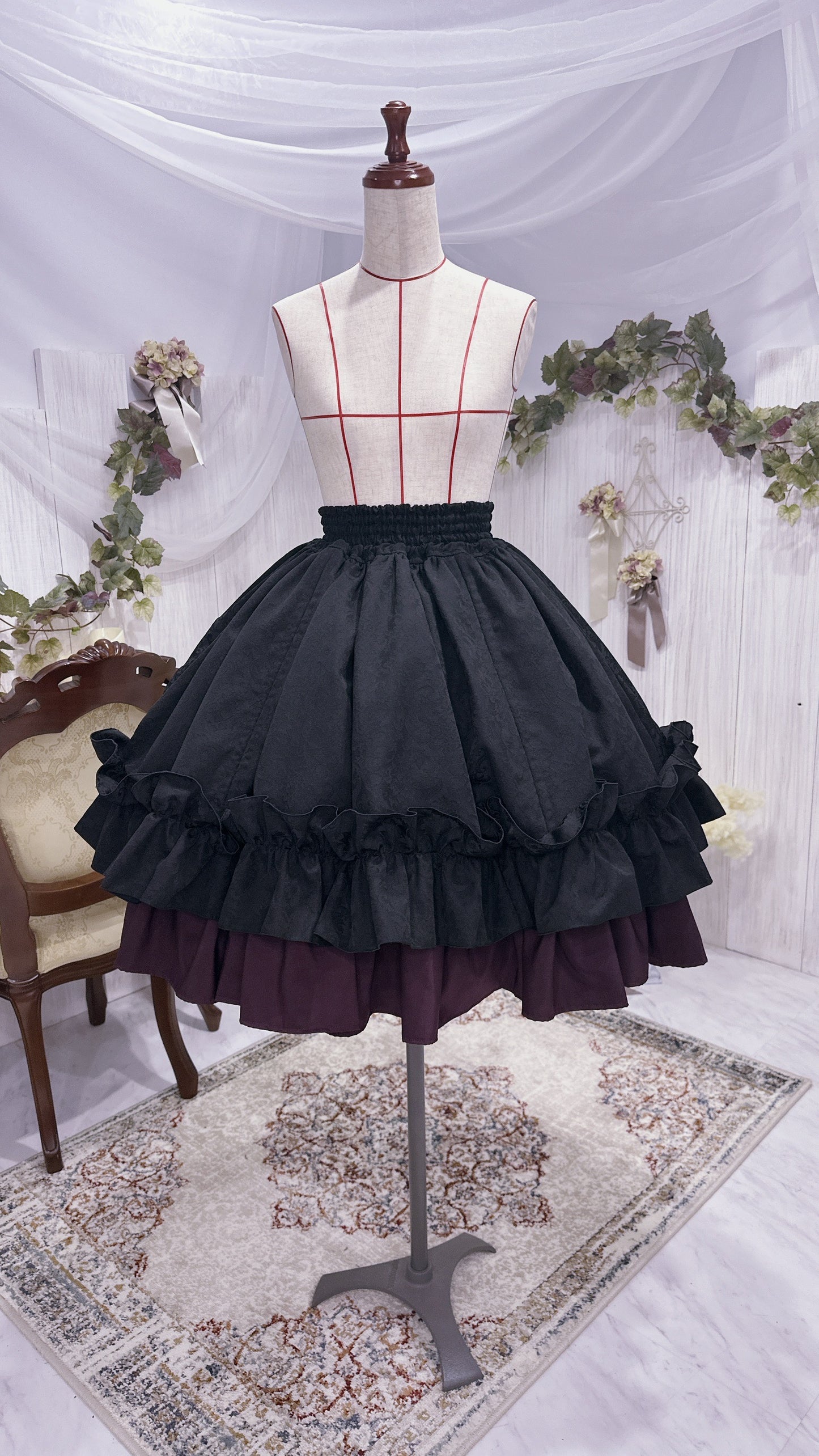 ロゼヴィアン スカート【Atelier BOZ】