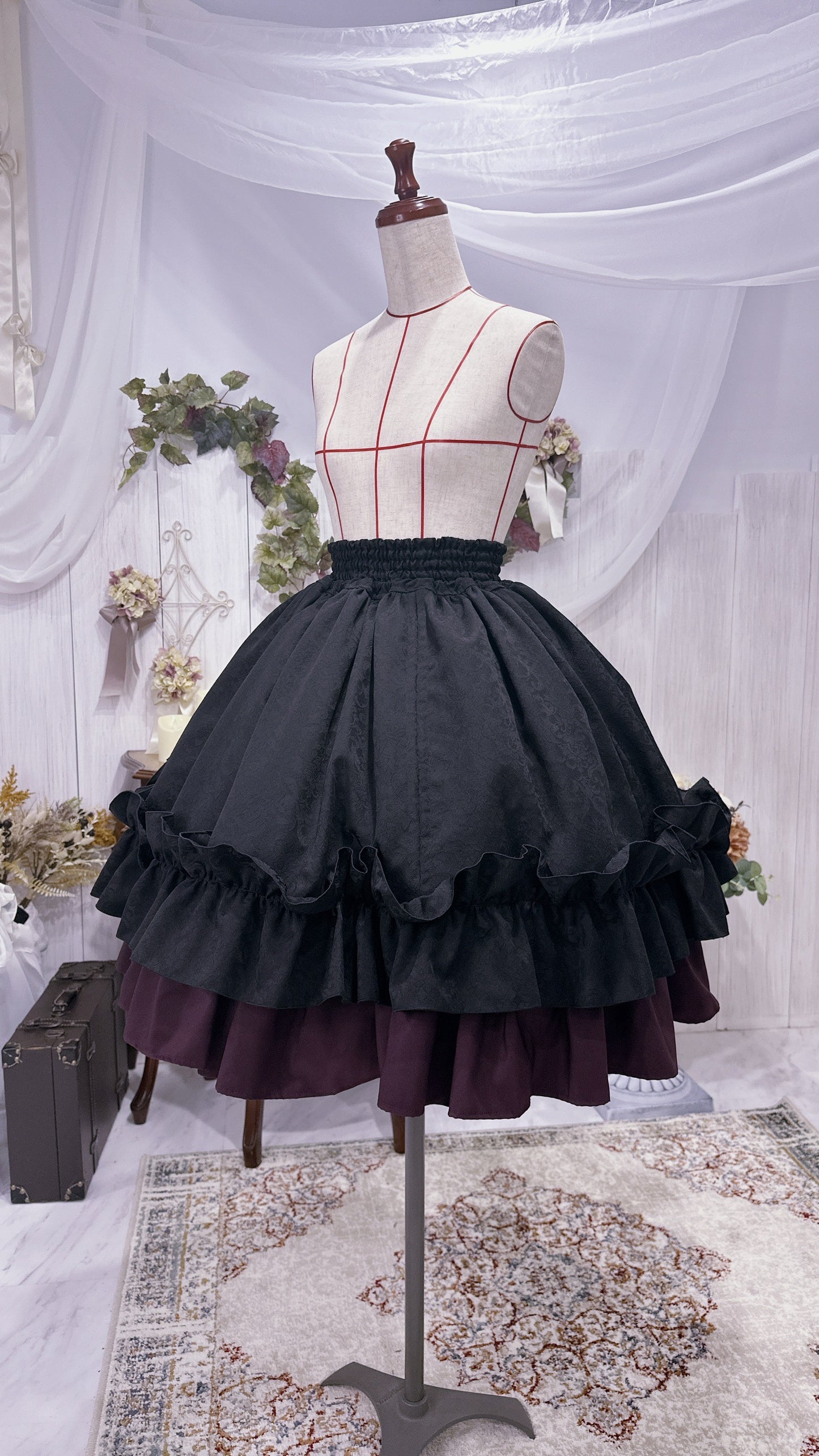 ロゼヴィアン スカート【Atelier BOZ】