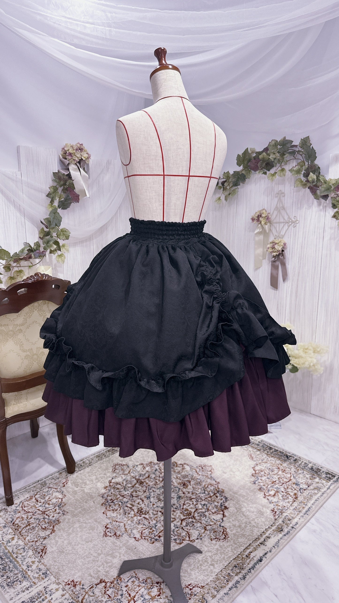 ロゼヴィアン スカート【Atelier BOZ】