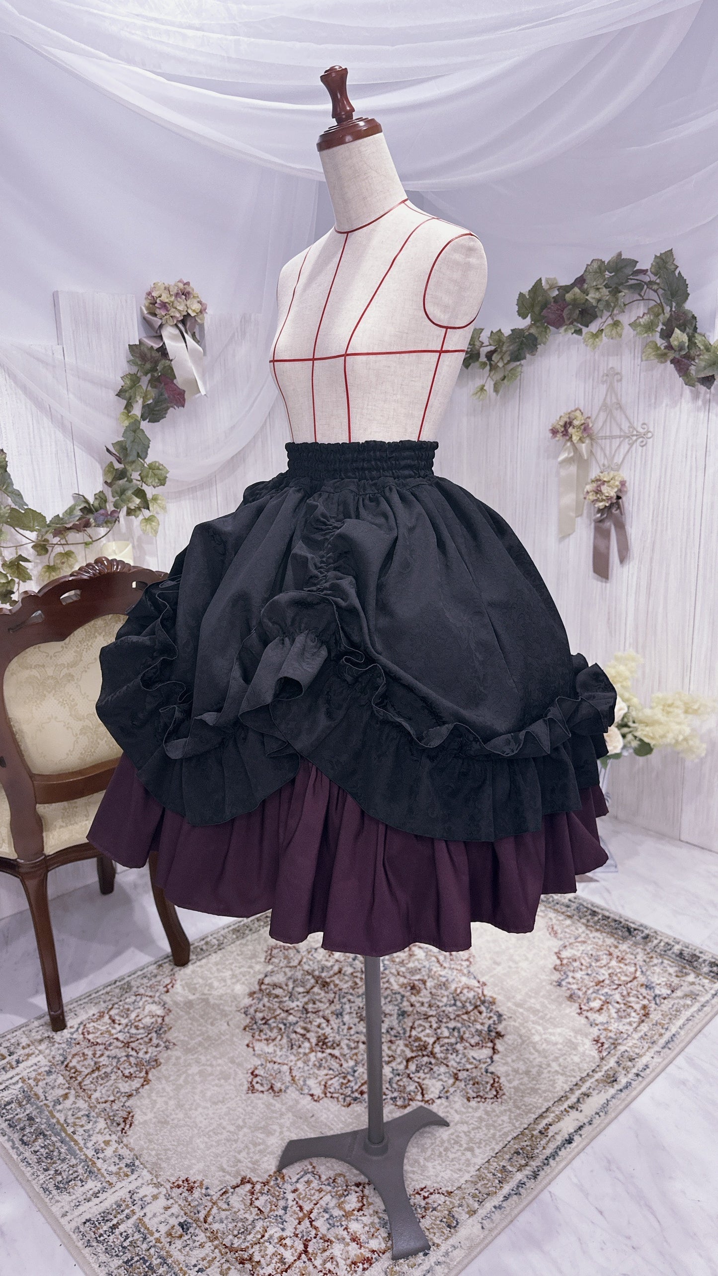 ロゼヴィアン スカート【Atelier BOZ】