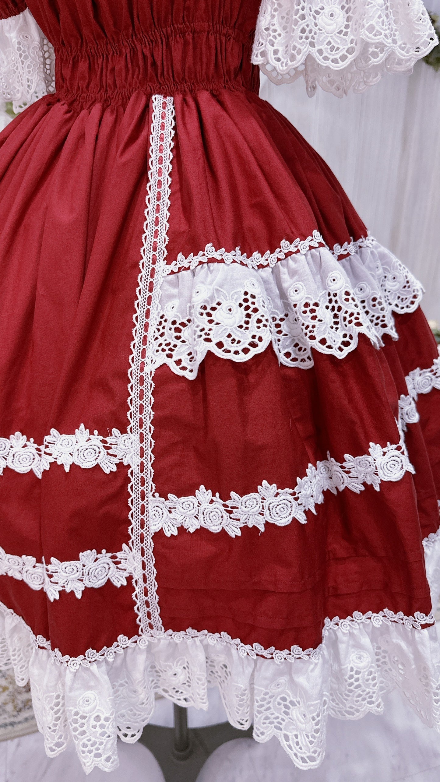 【受注予約~10/5】Rose Bouquet フルシャーリングワンピース【Baroque】