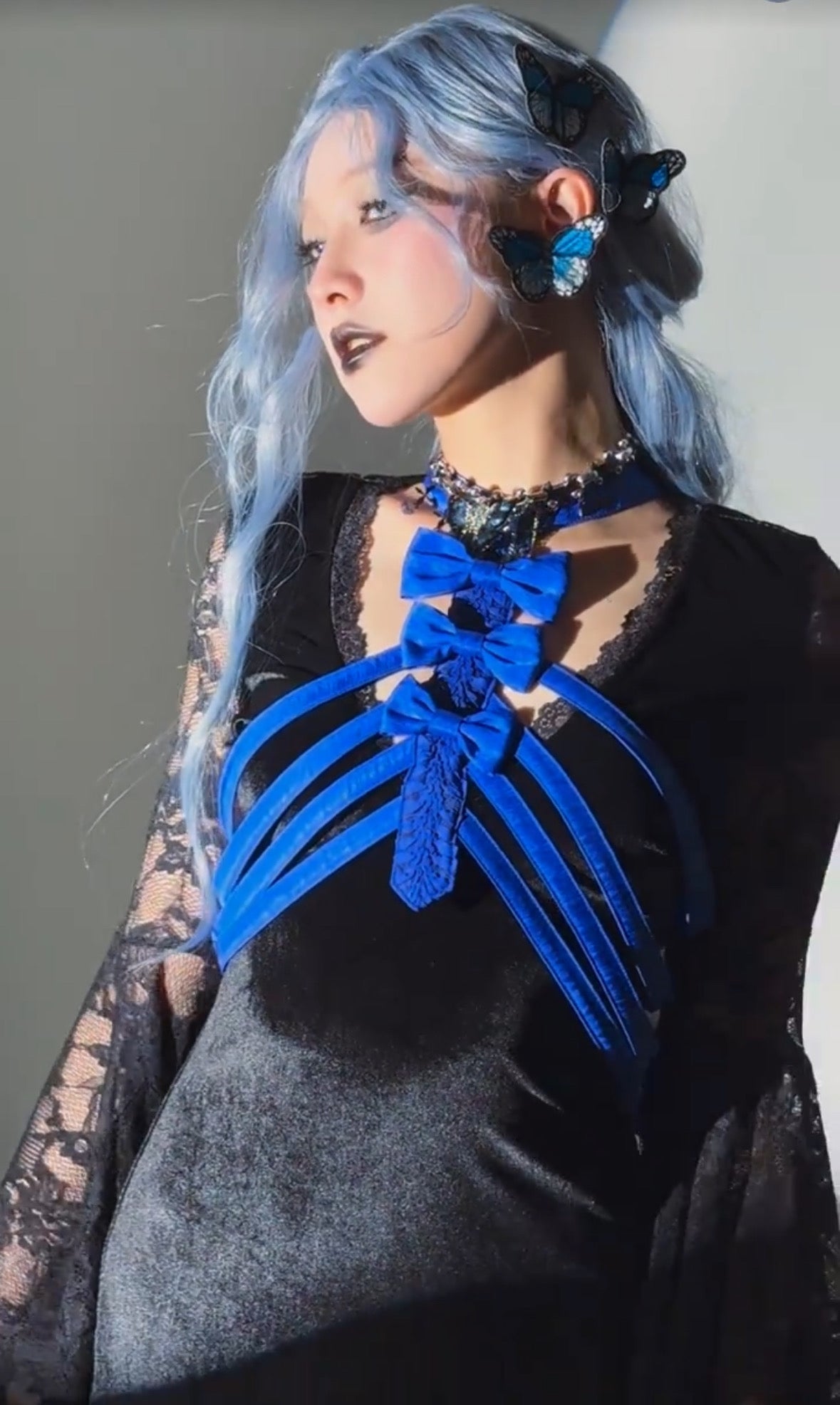 Hecate ボーンハーネス(ブルー)【物語者】