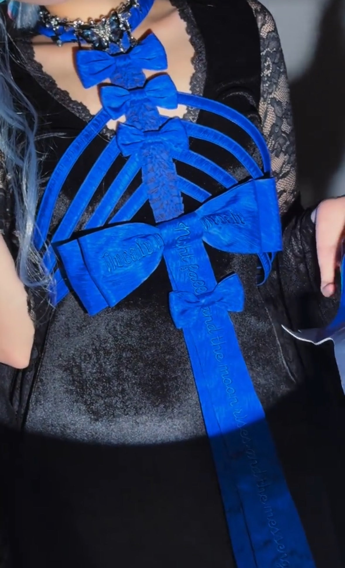 Hecate ボーンハーネス(ブルー)【物語者】