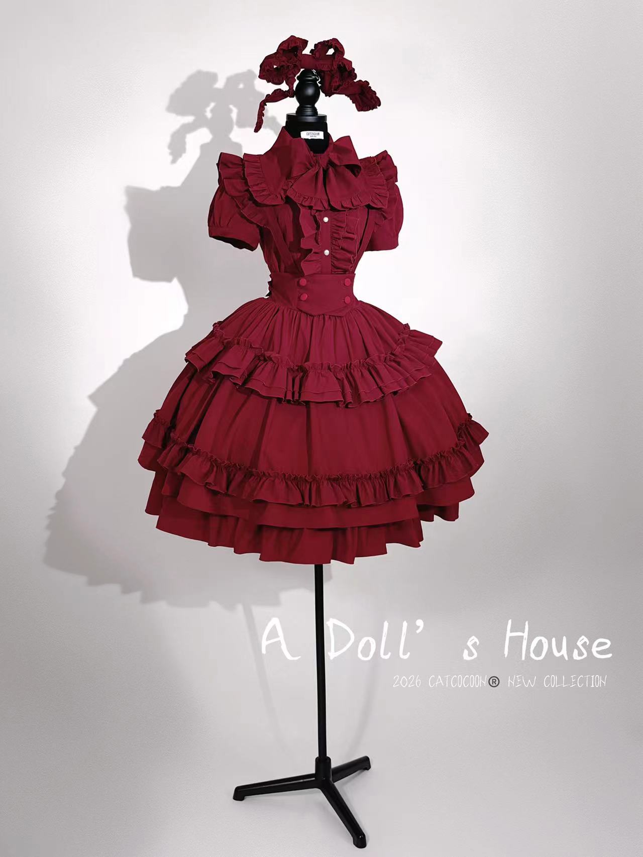 【事前予約：2026年8月下旬以降発送予定】A Doll's House スカート(ロング丈)【CATCOCOON】