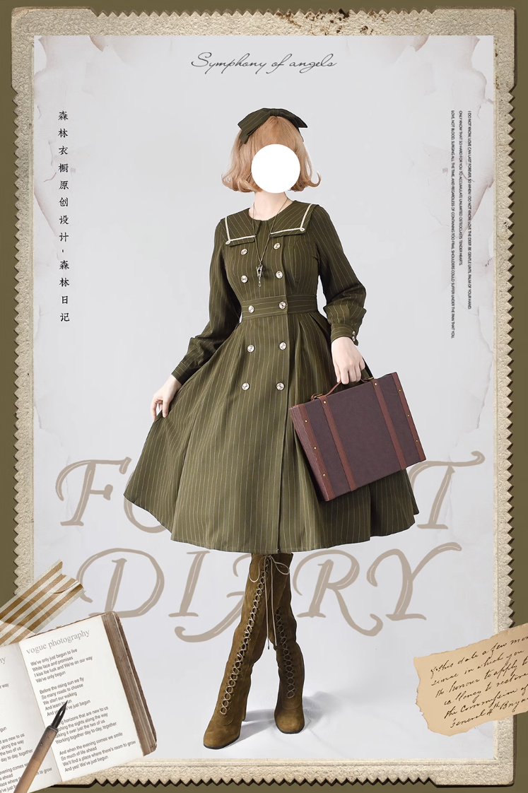 Forest Diary コートワンピース【Forest Wardrobe】
