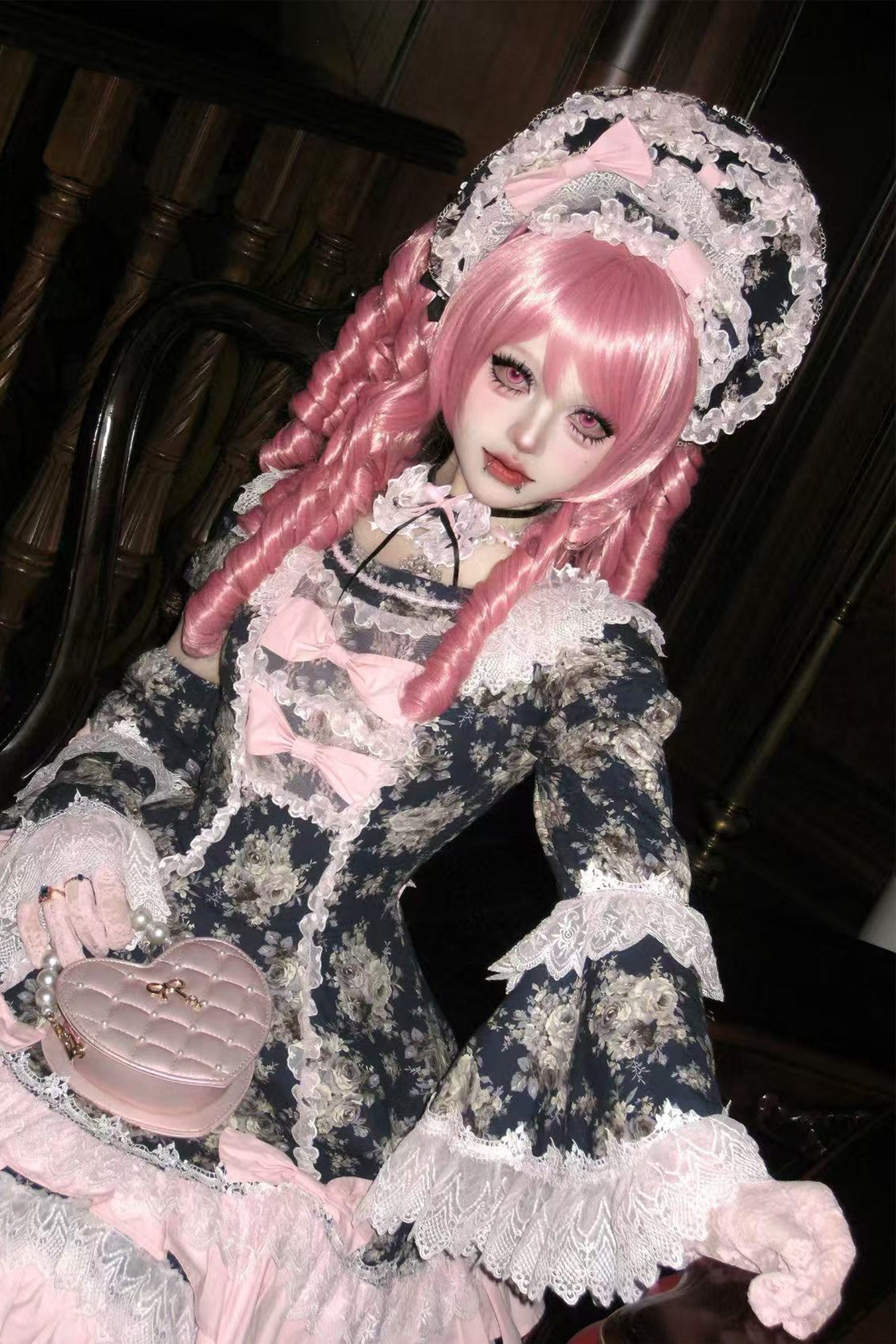 【受注予約~3/17】Diana Rose アクセサリー(花柄Ver.)【NiUNiUQ7】