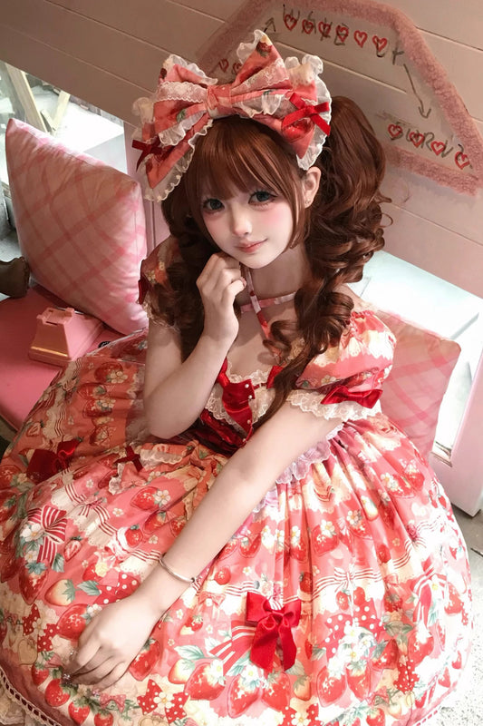 [Pre-orders until July 23rd] Strawberry and Bouquet Accessories [Antique Doll]