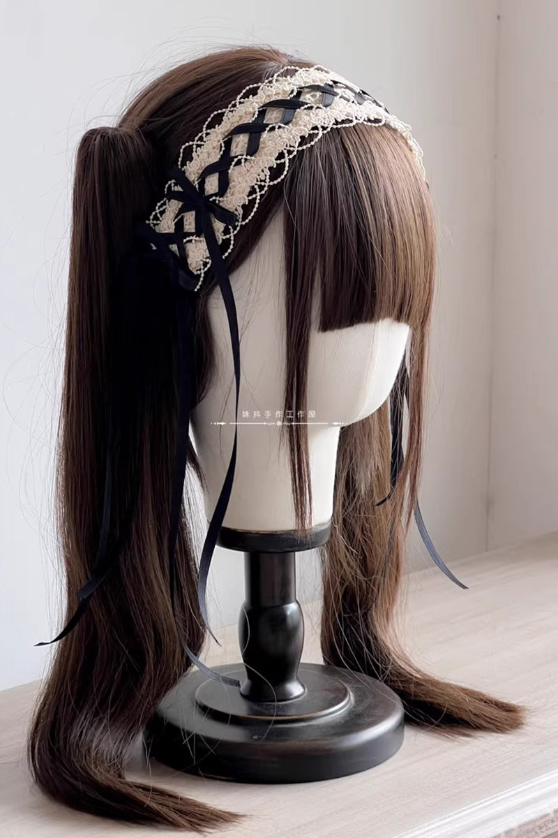 リボンテールヘッドドレス【妹抖手作工作屋】