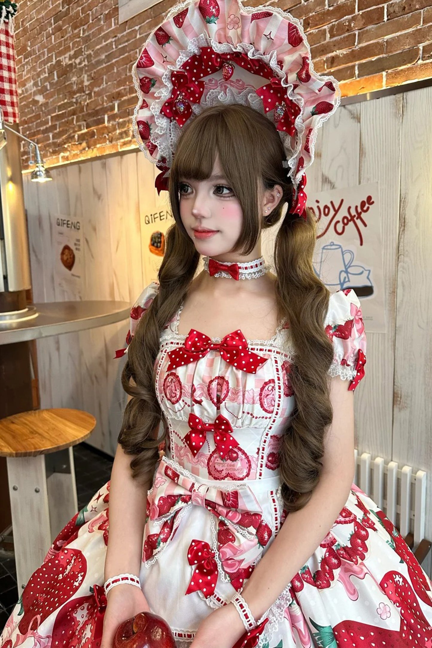 Strawberry Cream チョーカー【Dream Lolita】